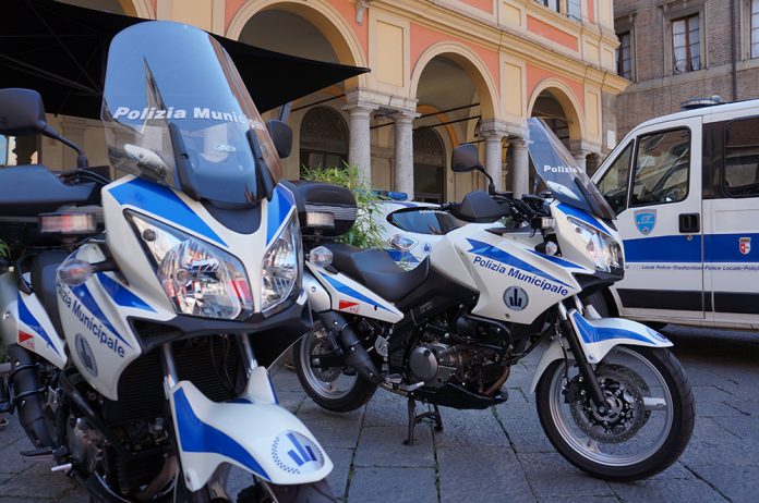 Moto Polizia Municipale Piacenza