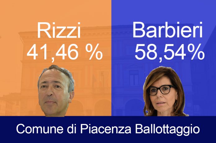 Patrizia Barbieri è il nuovo sindaco di Piacenza