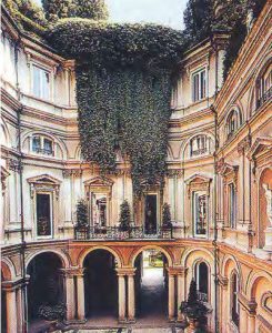  Cortile del Palazzo Invernizzi – Corso Venezia, 32 - Sede legale della Fondazione in Milano