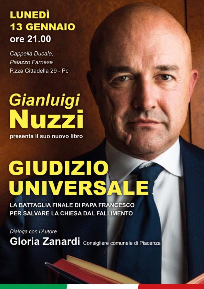 Gianluigi Nuzzi presenterà a Piacenza 