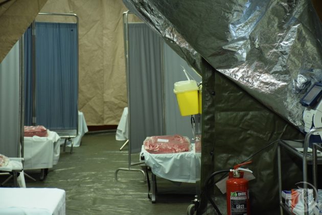 Ospedale di Piacenza Postazione Medica avanzata ospedale di Piacenza per Coronavirus
