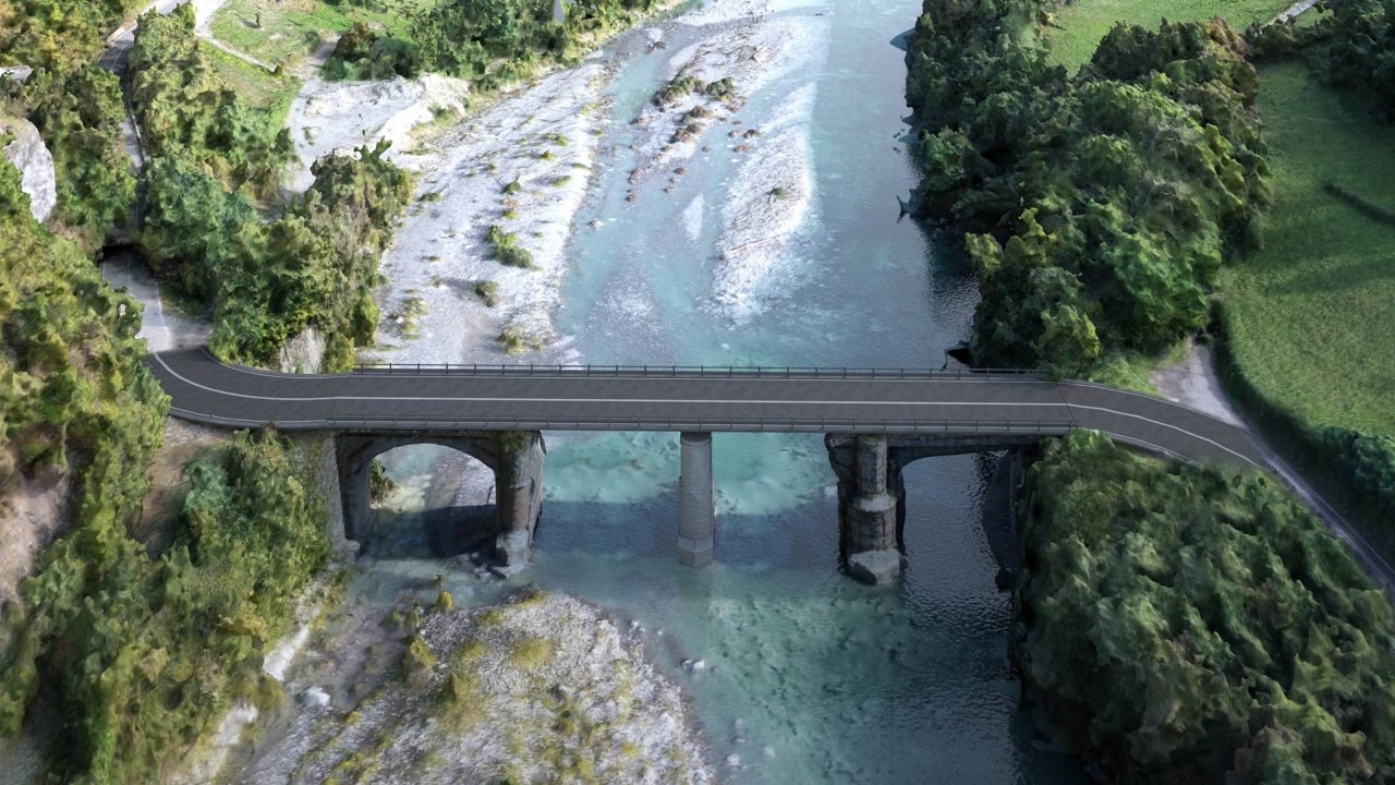 Progetto nuovo ponte Lenzino